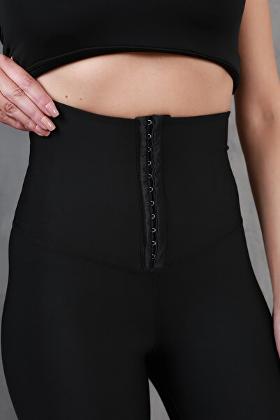 Miss Prova 1 Size Slimming Extra High Waist Tightening Corset Leggings with Agraph Missta2306