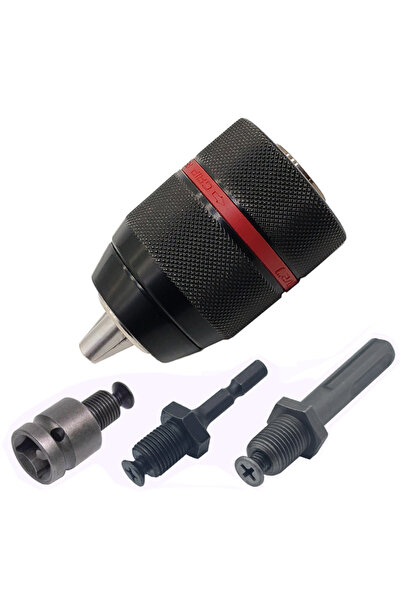 choice2 Chuck and Shank Set Metal Heavy Duty 1/2-20UNF 13mm Keyless Drill Chu...