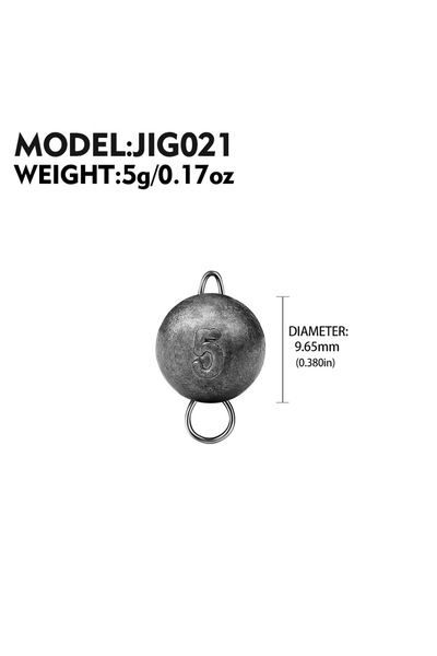 Choice 5 جرام - 10 قطع من ثقالات الصيد الخالية من الرصاص من PRO BEROS ثقالات ...