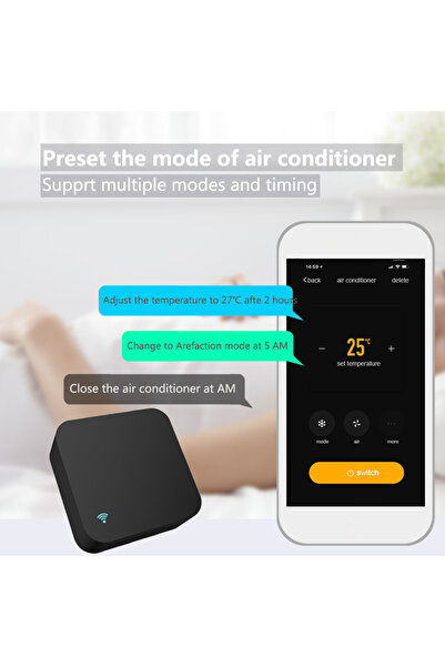 Choice 1 PC Tuya WiFi IR Remote Control for Air Conditioner TV Smart Home Blaster Infrared Universal Remote
