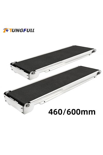 Choice Without Power 460mm Mini Conveyor Belt 460mm Stainless Steel Frame PU Belt 24V Vending Machine Autom