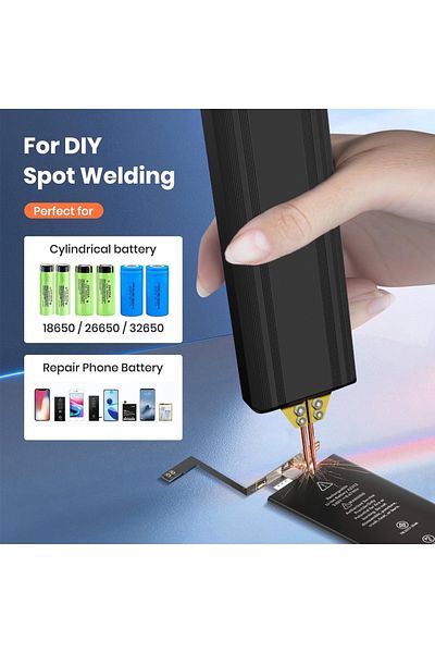 Choice 5 Gear spot Kit DIY Portable Handheld Battery Spot Welder for 18650 Lithium Battery, Nickel Strip an