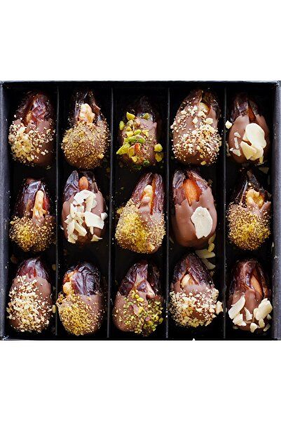 SHEBY'S El Yapımı Çikolatalı Hurma Kuruyemişli 15’li