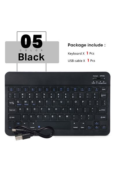 Choice Black-no Mouse Mini Wireless Keyboard Bluetooth Keyboard For Ipad Phone Tablet Portable Bluetooth Ke