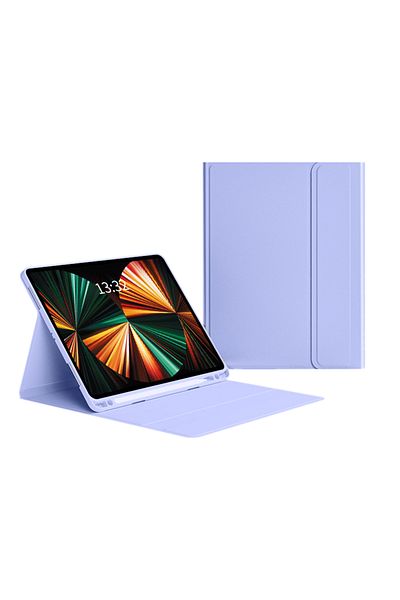 Choice جراب TBTIC لجهاز Samsung Galaxy Tab S6 Lite مقاس 10.4 بوصة، أرجواني اللون، لجهاز S6 Lite مقاس 10.4 بوصة، وA8 مقاس 10.5 بوصة، وA7 مقاس 10.4 بوصة، وS7 مقاس 11 بوصة، وS8