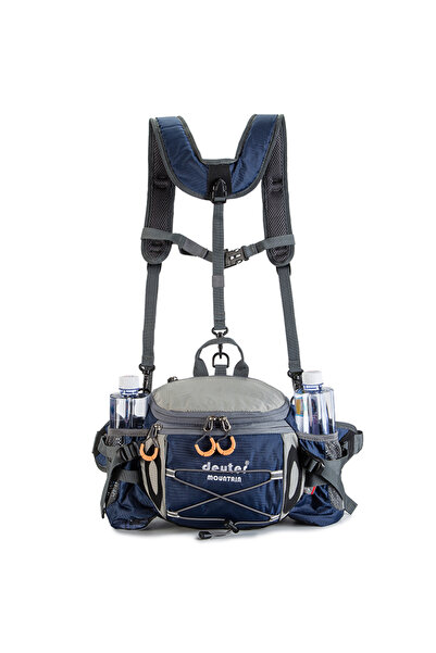 Choice Deep Blue Outdoor Sports Waist Bag Cycling Camping Climbing Men's Backpack Hiking Shoulder Running W