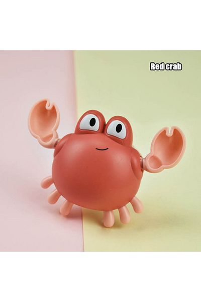 Choice Red crab Fun Basketball Hoop Balls Playset Boys Girls Bath Toys Bathtub 3 Balls Set Strong Suction C