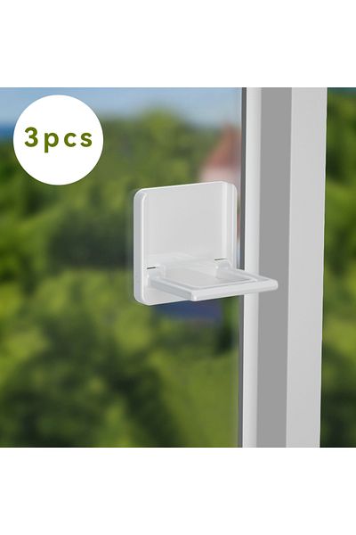 Choice white 3 MIRTHBABY-Baby Safety Slide Window Locks for Kids Proof Patio Closet Doors Sliding Glass Doo