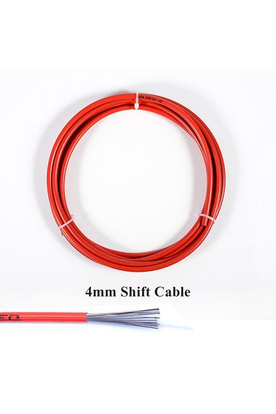 Choice Shift Red 3M Universal Bicycle Brake Cable Housing Shift Cable Wire Pipe for 4mm/5mm MTB Road Bike D