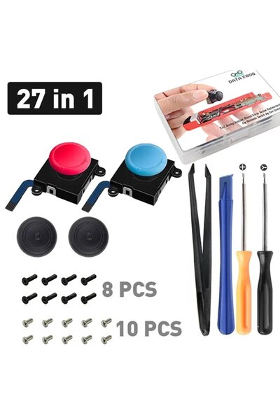 Choice أداة ريد بلو داتا فروج عصا تحكم تناظرية ثلاثية الأبعاد بديلة لوحدة تحك...