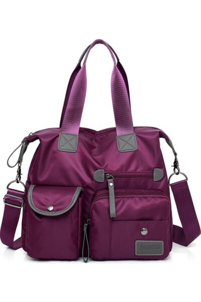 Buldug Geantă de umăr impermeabilă de mare capacitate pentru femei - Elegantă...