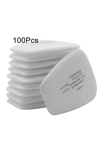 Choice Blue 5n11 Particulate Filter Cottons Respirator Filter Cotton Replacement, For Gas Respirator 6000 6