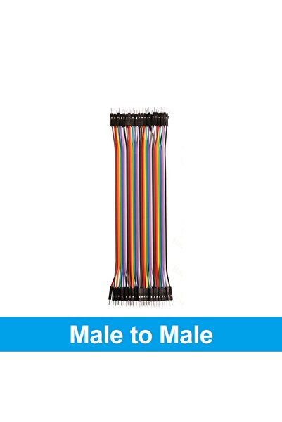 choice2 كابل توصيل دوبونت 20 سم M-M 40PIN 20 سم من ذكر إلى ذكر من أنثى إلى ذك...