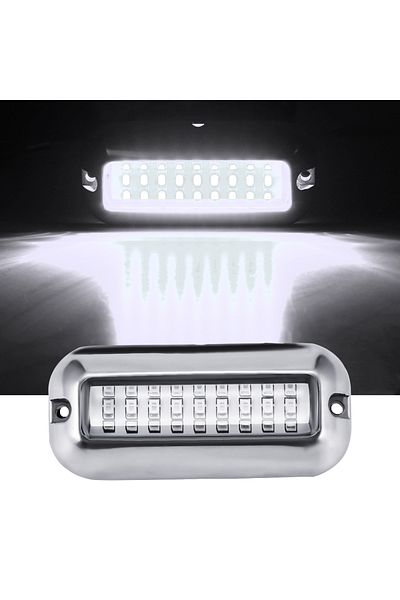 Choice 1pcs White 27led 12v Boat Transom Light Underwater Pontoon Marine Ship Boat Accessories Light Waterp