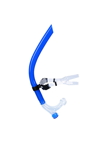 Choice1 أنبوب تدريب السباحة للبالغين باللون الأزرق مع فوهة مريحة من السيليكون...