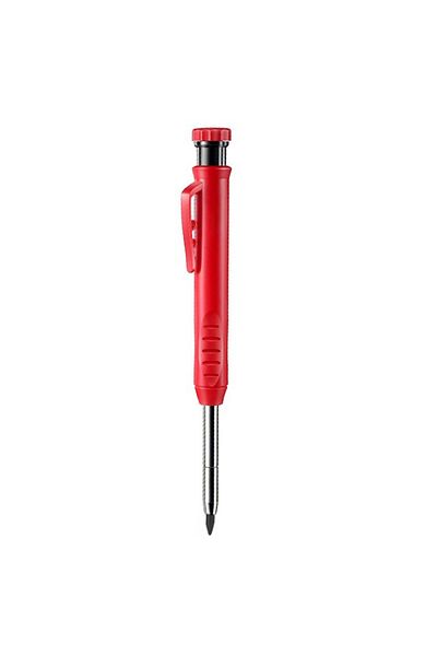 Choice red Solid Carpenter Pencil Set Woodworking Mechanical Pencil 3 Colors Refill Construction Marking To