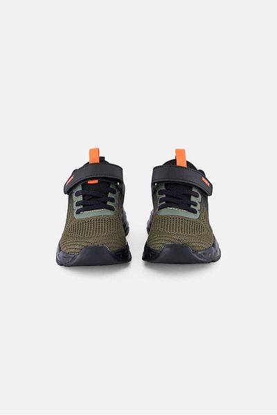 RBX Kids Boy Velcro Closure Outdoor Shoes, Khaki
