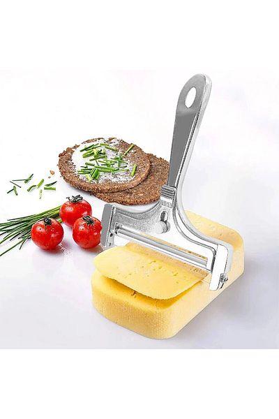Choice Stainless Steel Cheese Slicer Adjustable Thickness Butter Cutter Soft and Semi-Hard Kitchen Cooki...