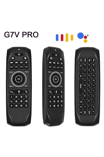 SkyBeats النسخة الروسية الأحدث G7V PRO ماوس هوائي لاسلكي بإضاءة خلفية صوتية جيروسكوبية مع لوحة مفاتيح روسية وإنجليزية