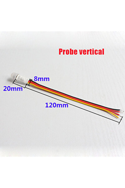 Choice3 5pcs Probe vertical DC 3.7 To 24V Mini Motion PIR Pyroelectric Infrar...