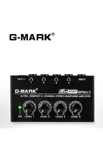 Choice Us Plug Headphone Amplifier G-mark Epmh4 4 Channels Metal Stereo Audio Mini Earphone Splitter With P