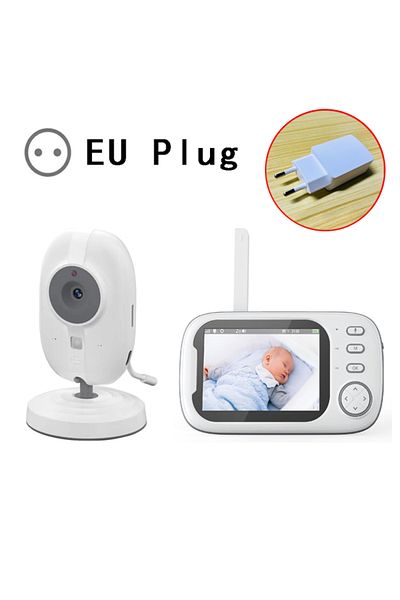 Choice Eu Plug Cdycam Wireless Video Baby Monitor 3.5 Inch With Lullabies Auto Night Vision Two Way Interco