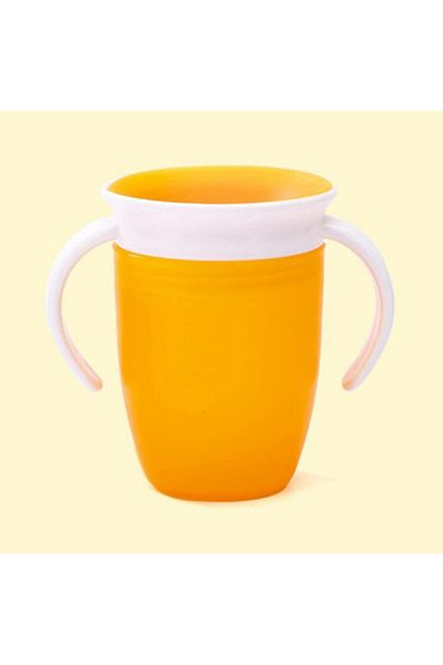Choice Orange Silicone Cup Mouth 360 Leak Proof Sprinkling Magic Cup Baby Children Learn To Drink Anti Chok