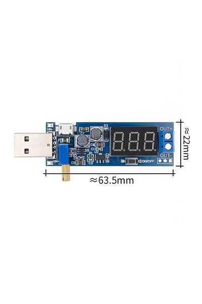 Choice Usb Adjustable Out Boost Buck Converter Usb Step Up / Down Power Supply Module Dc-dc 5v To 3.3v / 12