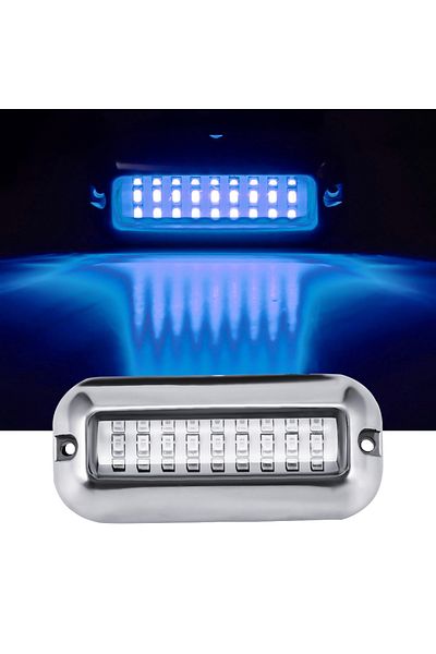 Choice 1pcs Blue 27led 12v Boat Transom Light Underwater Pontoon Marine Ship Boat Accessories Light Waterpr
