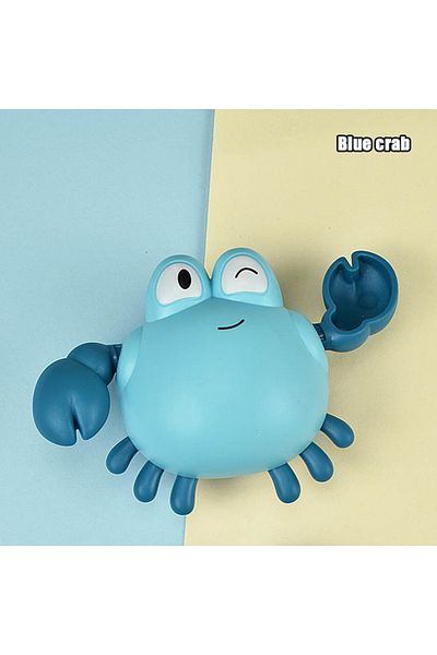 Choice Blue crab Fun Basketball Hoop Balls Playset Boys Girls Bath Toys Bathtub 3 Balls Set Strong Suction