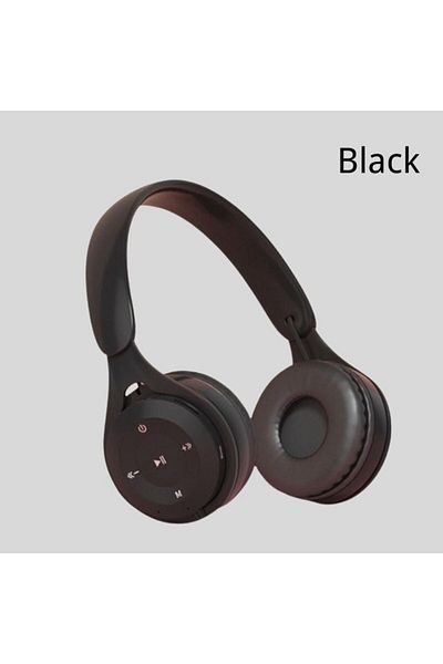 DIXSG black Y08 Wireless Bluetooth Headphone  Macaron Headphones Stereo Headband Gaming Headset with Mic G