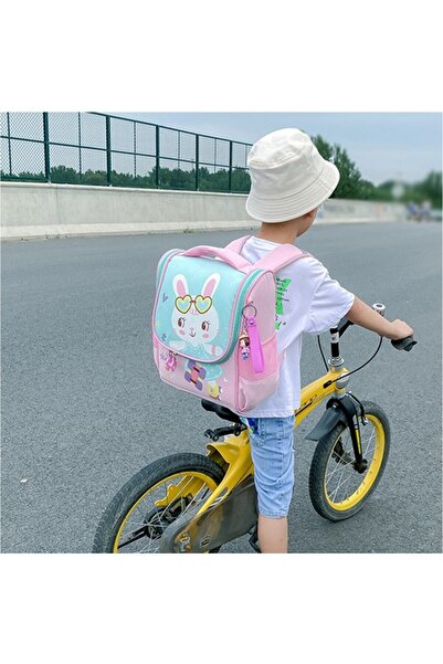 Buldug Stylish Backpack with Balloon Pattern for Kindergarten Children