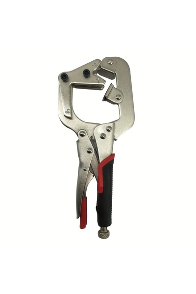 Choice مشبك كماشة لحام أنابيب رمادي مقاس 10 بوصات، سريع الفك، على شكل حرف C، ...