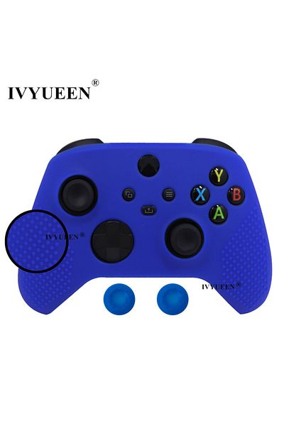 Choice Blue Ivyueen Anti-slip Protective Skin For Xbox Series X S Core Controller Silicone Case Grip Mixcol