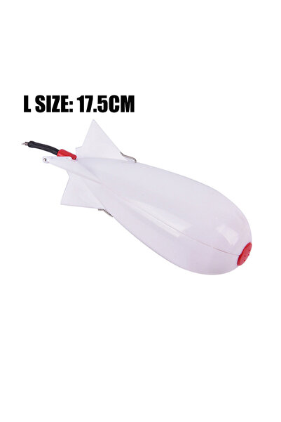 Choice White L PRO BEROS Carp Fishing Rocket Feeder Spod Bomb Float Lure Bait...