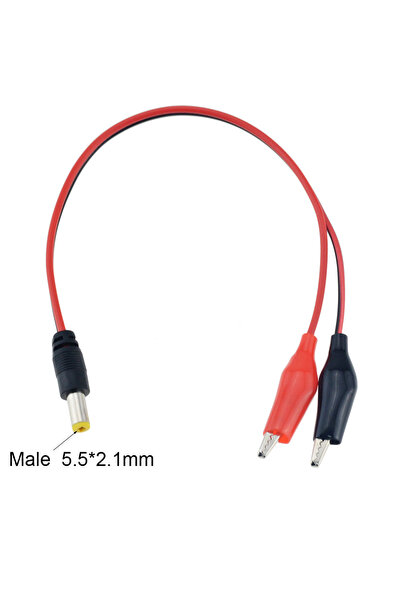 Choice1 1 قطعة ذكر 1 قطعة 2 مشبك تمساح إلى 1 ذكر أو أنثى موصل قابس طاقة تيار ...