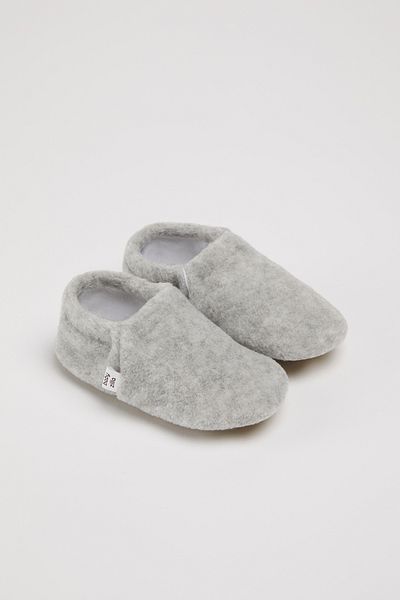 BabyZilla Non-Slip Sole Fleece Baby Booties Organic Cotton Lining, Home Boot Slippers and Nursery Shoes