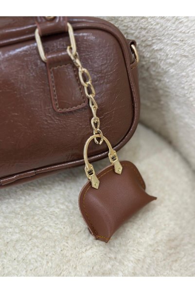 Night Geantă de mână și de umăr pentru femei Bonnie Model Tan Charm Gift