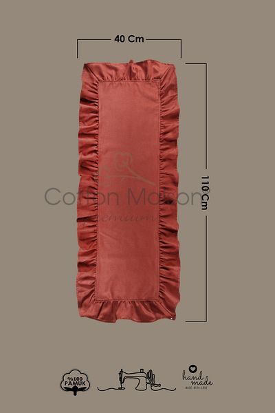 cotton maison Poly Frilly Runner 40X110 cm