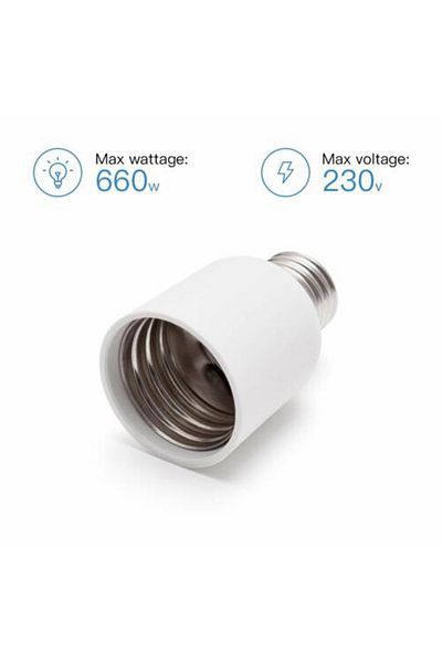 Choice 3Pcs Light Sockets E26/E27 To E39/E40 Light Bulb Base Adapter Mogul Socket Bulb Holder Home Offic...