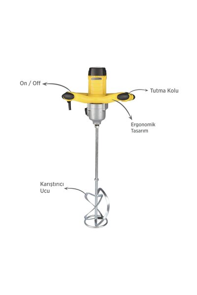 Rtrmax Rtm396 Boya Ve Harç Karıştırıcı 1800w