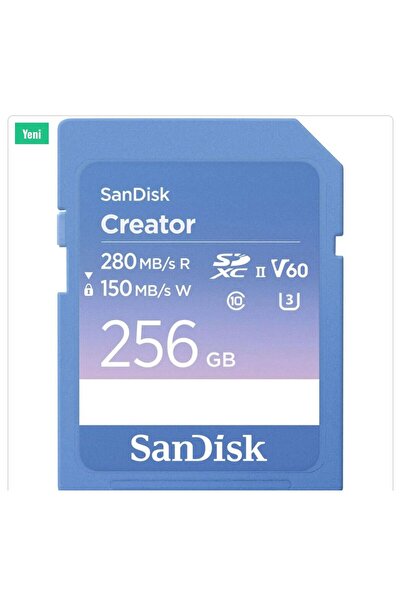 SanDisk Creator microSD Kart - 256 GB