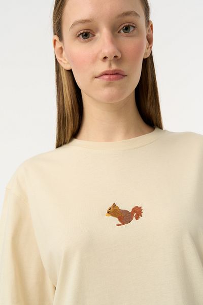 WWF Market Μπλουζάκι Sincap Soft Supreme - Βελούδινο Μπεζ