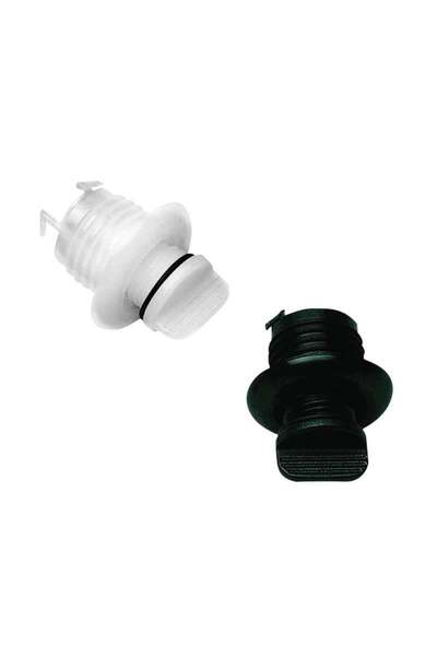 Nuova Rade Drain Socket W/captive Plug, Round Ø40mm, Black (MİÇÖZ)