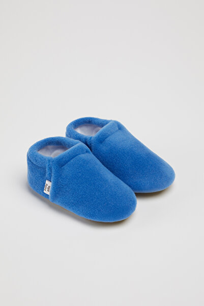 BabyZilla Kaydırmaz Taban Polar Bebek Patik, Organik Pamuk Astar, Ev Botu Ter...