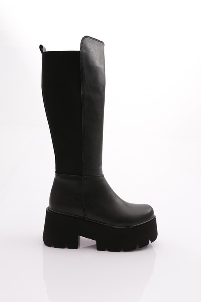 DGN Women's Black Boots - Pm08-k607 Model