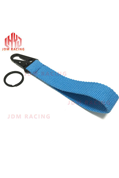 Choice5 حزام أزرق سماوي حزام قوي ساخن سلسلة مفاتيح حزام معصم السيارة حامل مفا...