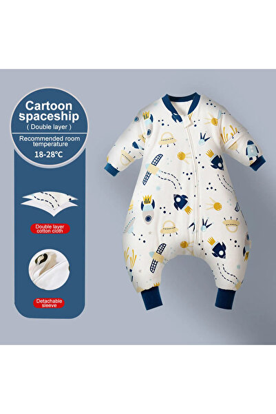 Choice كيس نوم للأطفال على شكل سفينة فضاء 1 بمقاس 70-80 سم، بيجامات أطفال كرت...