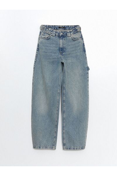 LC Waikiki Pantaloni Jean de damă largi