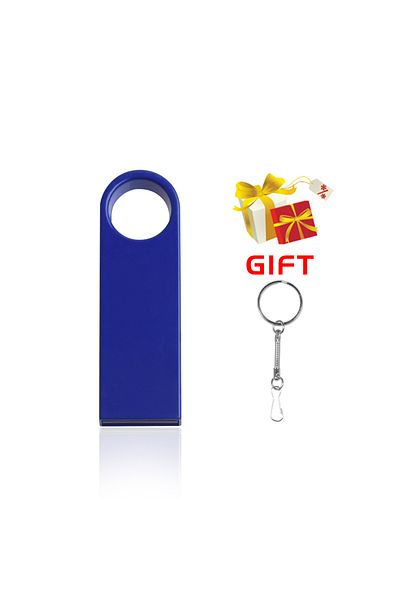 JASTER 8gb Blue Usb Flash Drive Colorful Metal 128gb 64gb 32gb Pen Drive 16gb 8g 4gb 128m Pendrive Free Key
